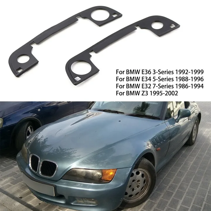 Car Door Handle Gasket Rubber Sealing Ring For BMW E36 E34 E32 Z3 3 5 7 Series Door Handle Rubber Seal Exterior Accessories