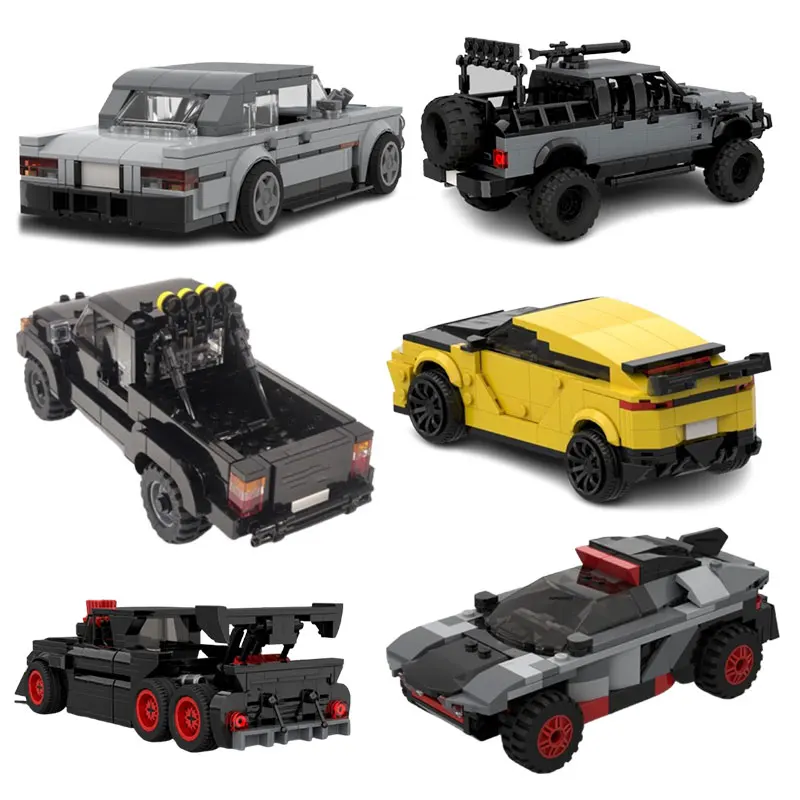 

Small particle assembly building blocks MOC-205834 351pcs 170780 car building construction toy three-dimensional model gift boy
