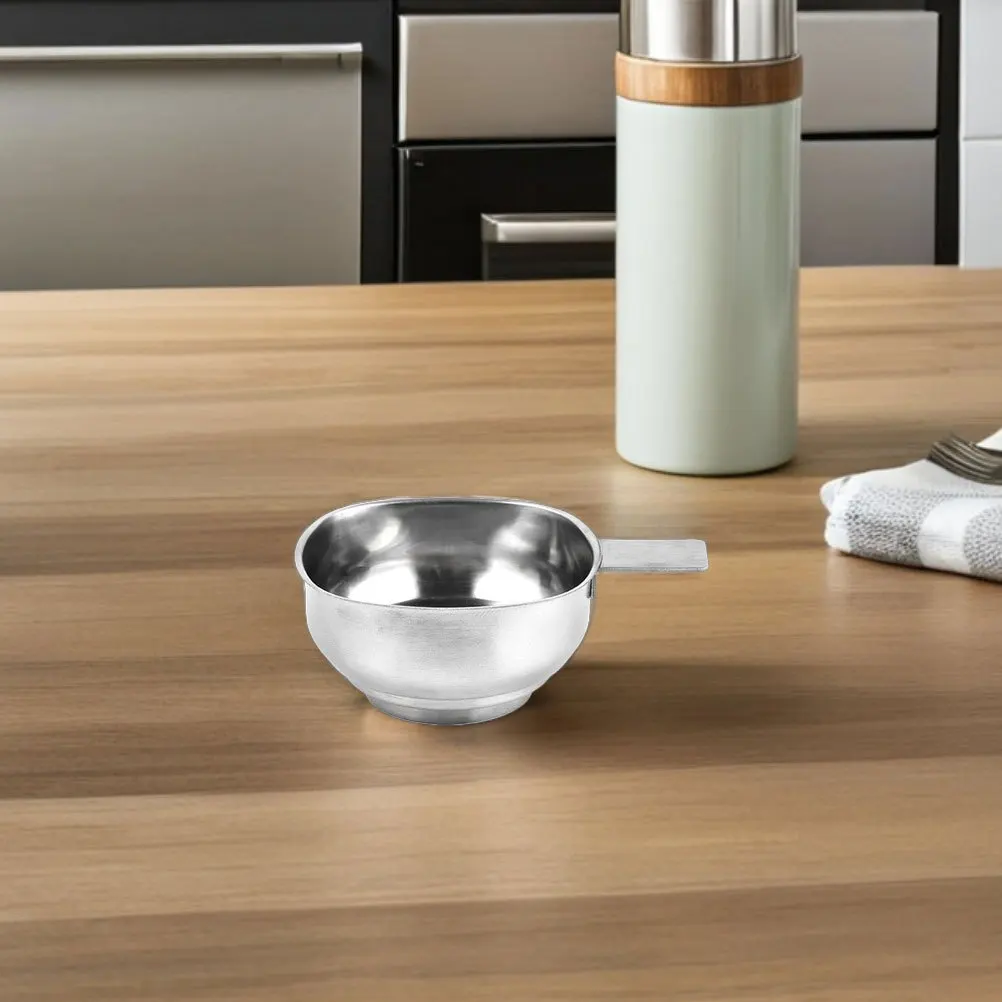 

2Pcs Stainless Steel Wide Mouth Funnel Kitchen Funnel for Jam Oil Liquids Multifunctional Metal Funnels for Filling