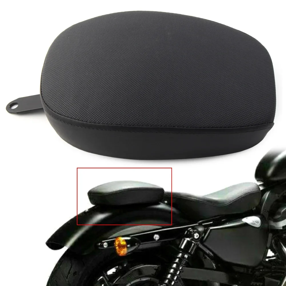 

Motorcycle Rear Passenger Pillion Pad Seat Back Cover Cowl For Harley Davidson Sportster XL1200 883 72 48 2014 2015 2016