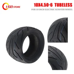 TUOVT 10x4.50-6 Tubeless Tire for Electric Scooter 10 Inch 4.50-6 Vacuum Wear-Resistant Wide Tyre Accessories