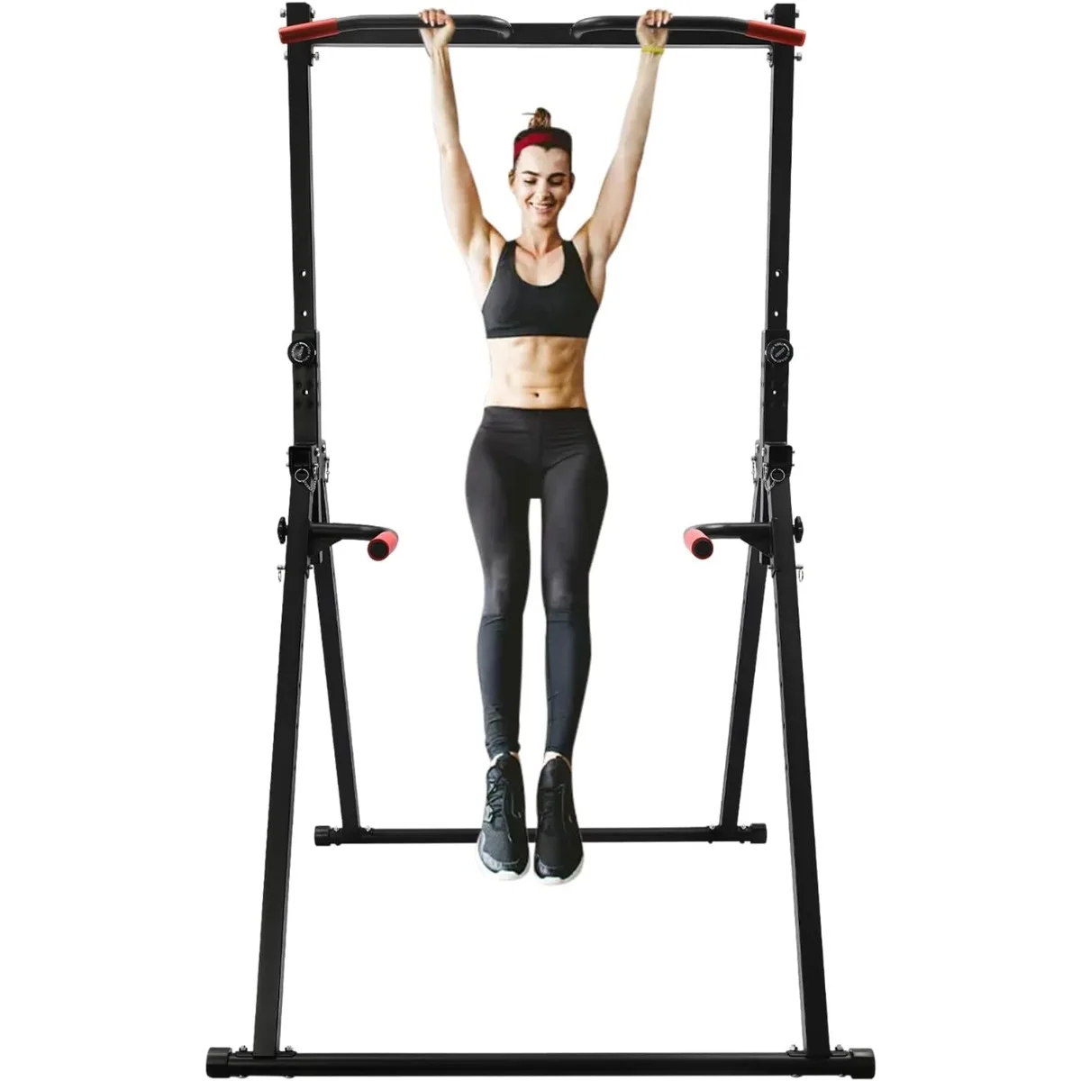 Multifunktionale Klimmzugstange, Teleskop-Horizontalstange, Gymnastikstange - Verstellbare Heimtrainingsstange für Klimmzüge, Fitnesstraining