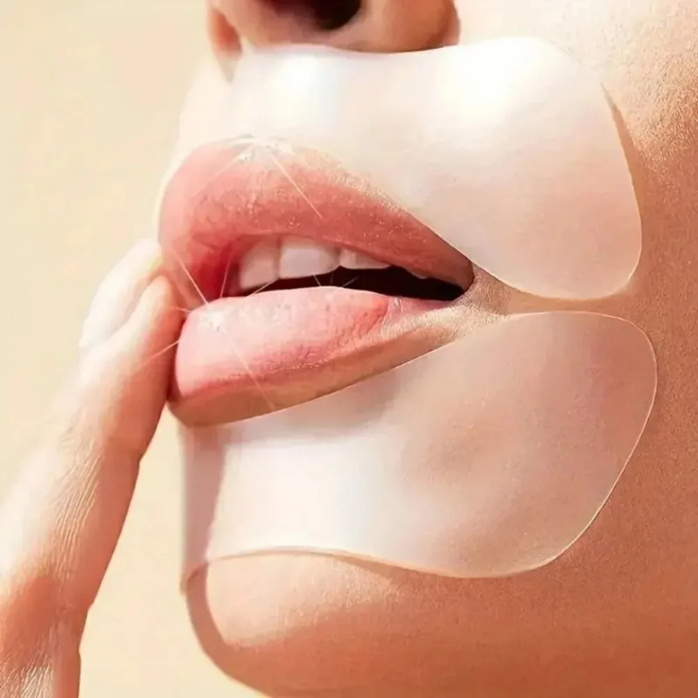 Reusable Lip Patch Silicone Transparent Stickers Safe & Light Facial Care Tools Moisturize Soft and Beautiful Muscles