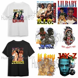 Men's And Women's Poster Ironing Sticker Clothes DTF Fashion T-shirt Hoodie DIY Jacket Patch Hot Paste Paper Waterproof