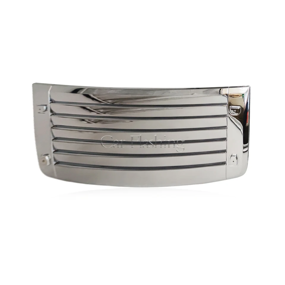 Moldura De Ventilación De Capó Cromada Para Hummer H3 2006-2009 | Acero Inoxidable, 9 Piezas, 707 Motoring