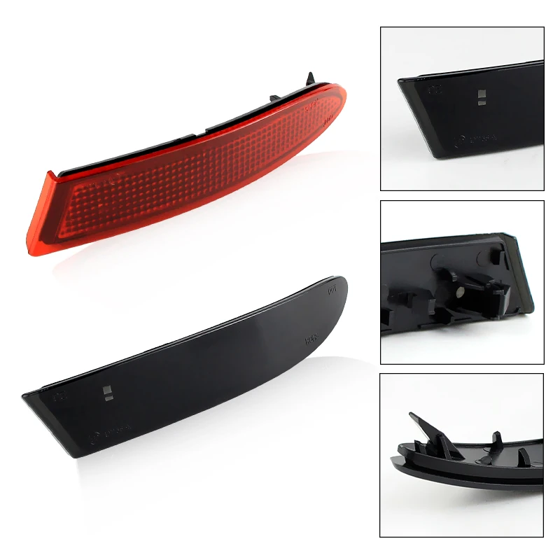 

2PCS Only Shell No Bulb Rear Bumper Brake Light Cover Housing Lens Plug and Play For BMW F25 X3 Series 2014-2017 Car Accessories