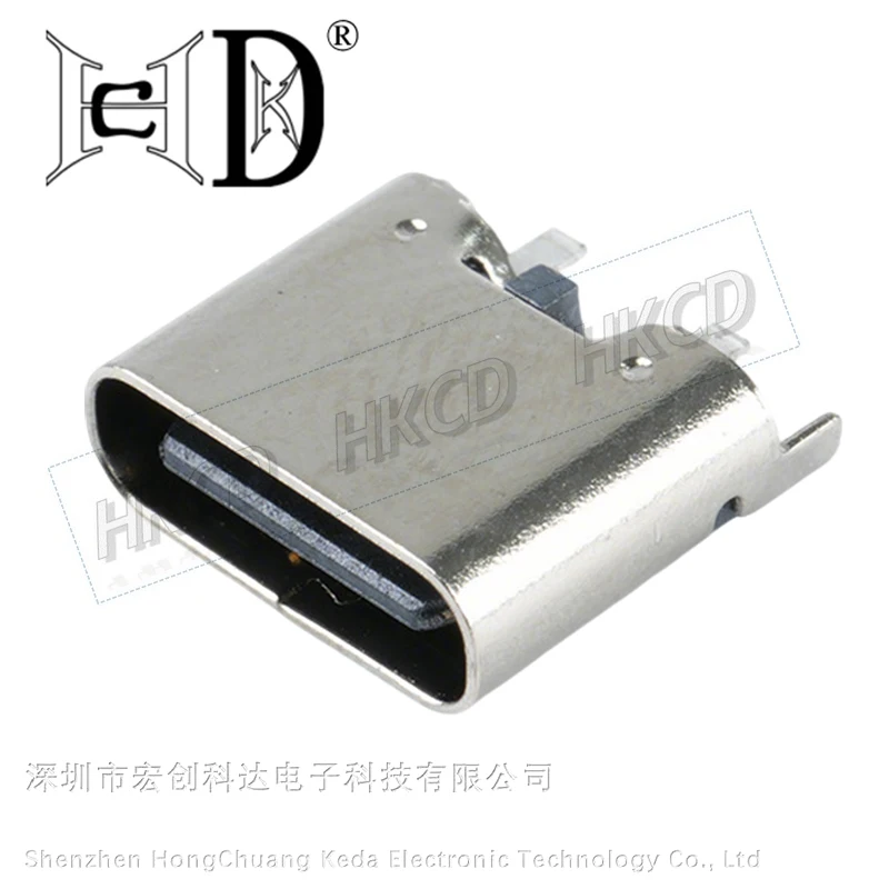 2Pin Type-c USB Connector Female Port Jack Solder Plug SMD SMT Android Phone Data Charging Socket Micro USB DIY Repair Adapter - Detail 1