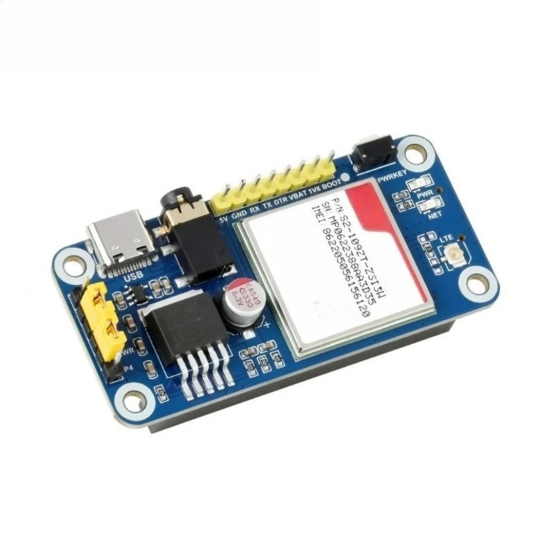 FOR A7670E LTE Cat-1 GPS Module HAT for Raspberry Pi Multi-Band 2G GSM GPRS LBS