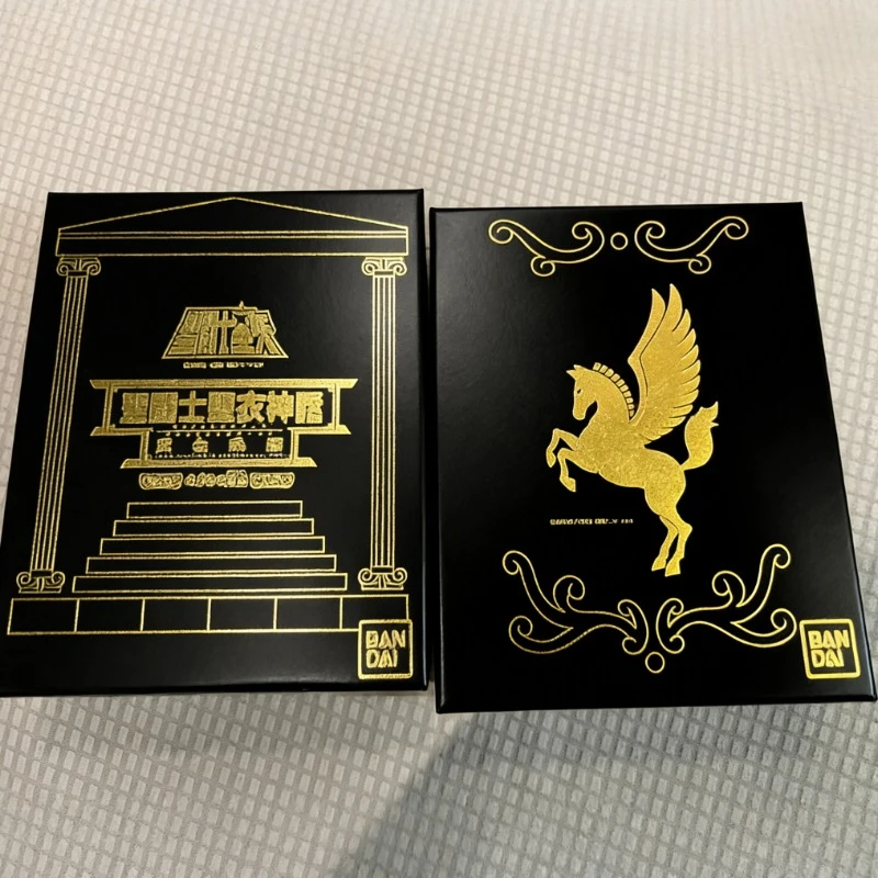 Spot Saint Seiya Gold Pedigree Pegasus 24K Limited Edition Out of Print Assembling model hot toys promotional items Ornaments