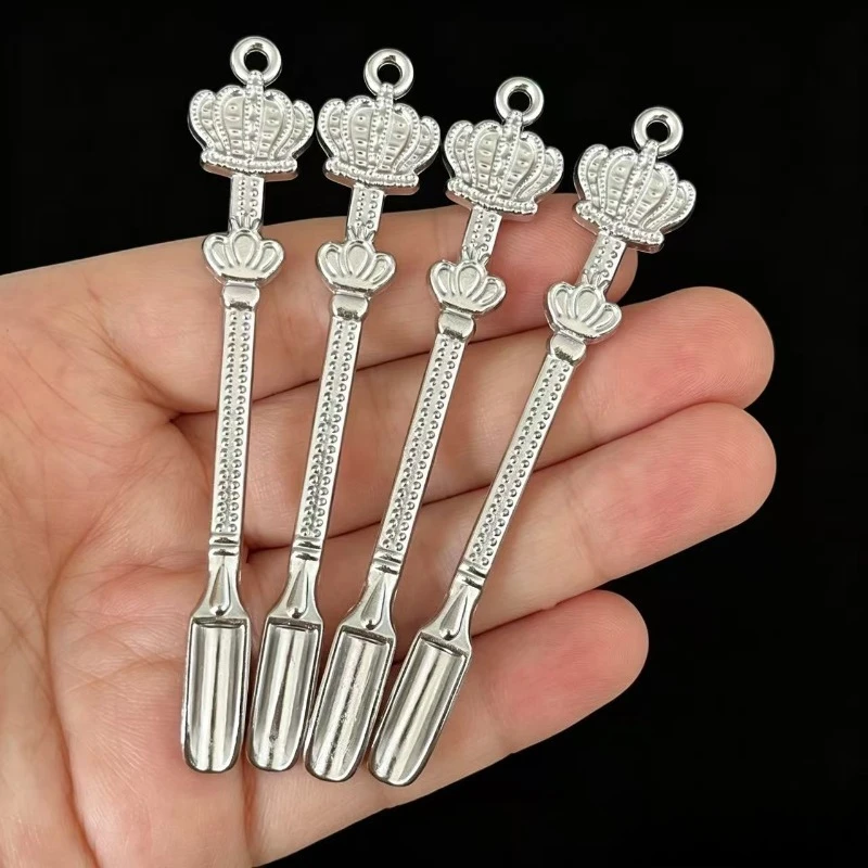 4PCS 8PCS New Design Snuff spoon Metal medicine Scoop various colors Pipe spatula mini Snuff bottle Gadgets men women Gifts image 3