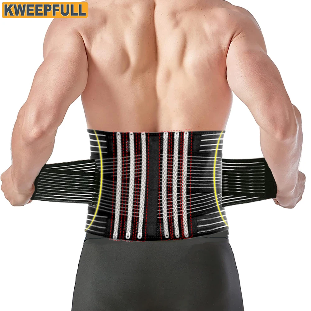 

Adjustable Back Support Belt for Men & Women,Lumbar Belt for Lower Back Pain for Scoliosis,Herniated Disc,Sciatica,Heavy Lifting