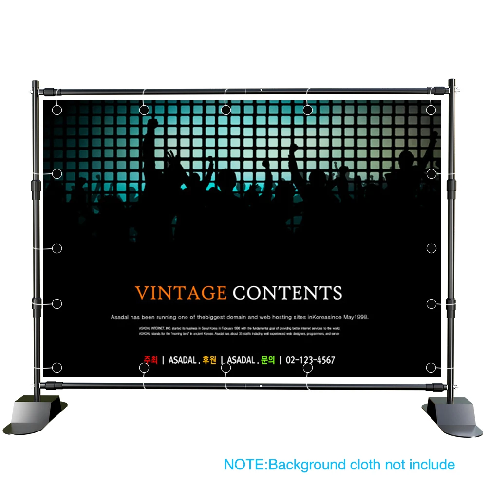 2.4x3M Versatile Heavy Duty Backdrop Stand Photo Frame Photography Wedding Bithday Decoration School Photographic Backdrop Party