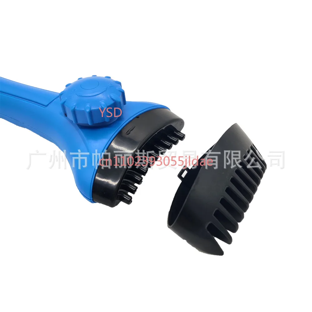 Detachable Pool Filter Cleaning Brush, Handheld Cartridge Filter Cleaner with Adjustable Water Flow for Swimming Pool Spa