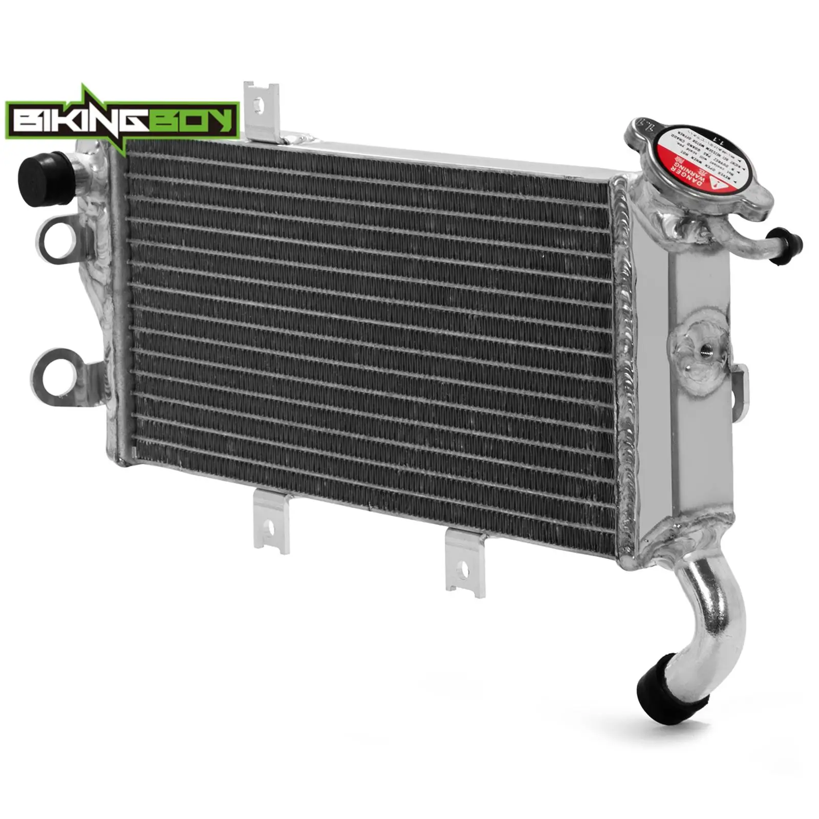 BIKINGBOY Engine Cooling Radiator For ER-6N 05 06 07 09 10 11 13 14 15 16 17 ER-6F 09-11 13-17 ER6F ABS 2013-2017 Water Cooler