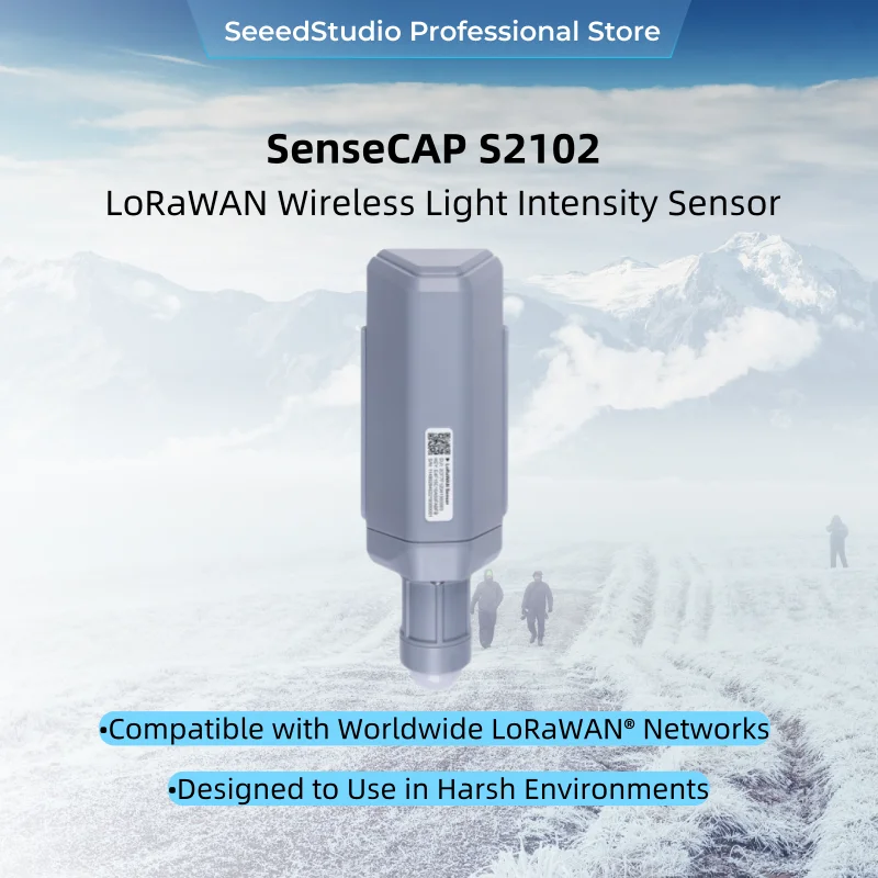 SenseCAP S2102 - LoRaWAN Wireless Light Intensity Sensor