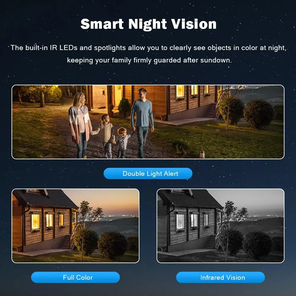 V380 Pro 12MP 10X Zoom Triple Lens 4G Solar Camera Outdoor Three Screen PIR Motion Detection Security Surveillance CCTV Cameras image 6