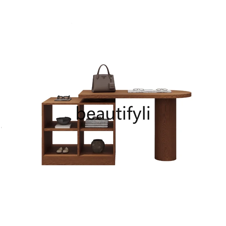 Clothing store Nakajima table, flowing water table, women's clothing display booth, simple storage table