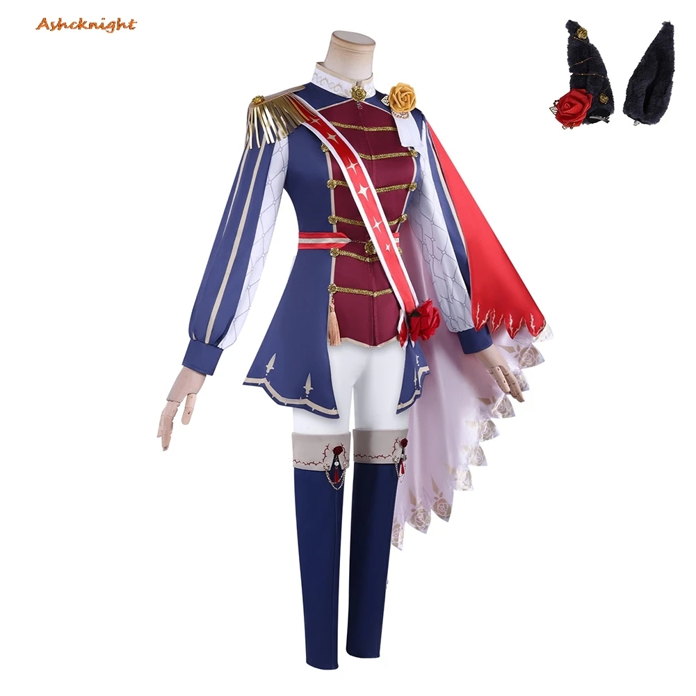 Anime Game Pretty Derby Cosplay Rose Kingdom Top Pants Cloak Clothing Party Disguise Outfits Suit Halloween Costume Carnival
