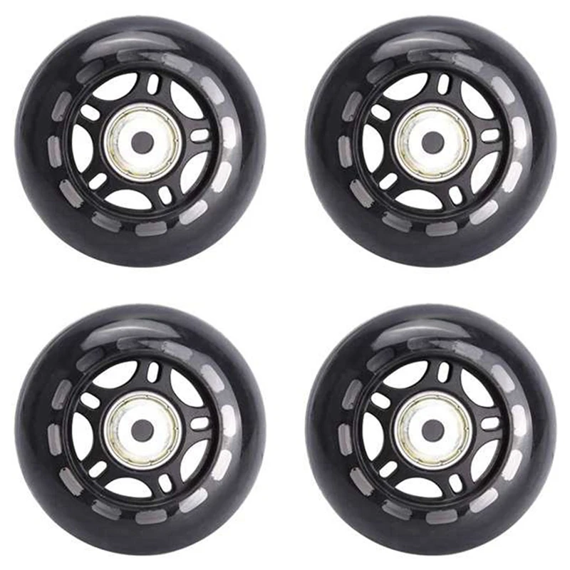 

20Pcs Roller Skates Non-Flashing Wheel Skate Wheel 70X24mm Bearing Skate Accessories Non-Slip