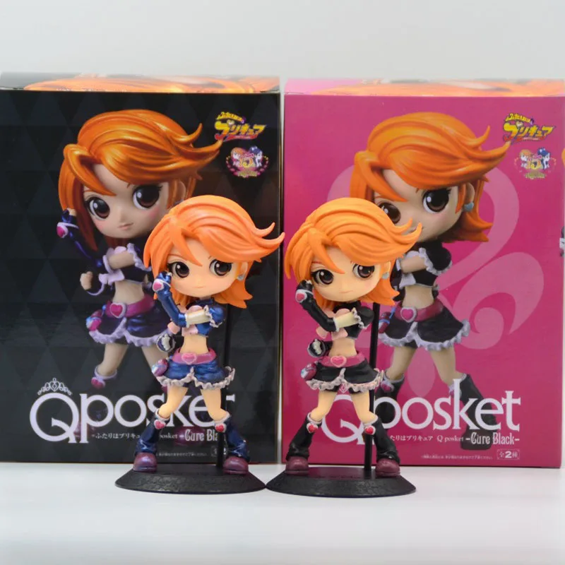 Anime Toys 15th Anniversary Of Light Beauty Girl Qposket American-Mexican Nagisa Black Angel Hand Doll Machine Action Figure