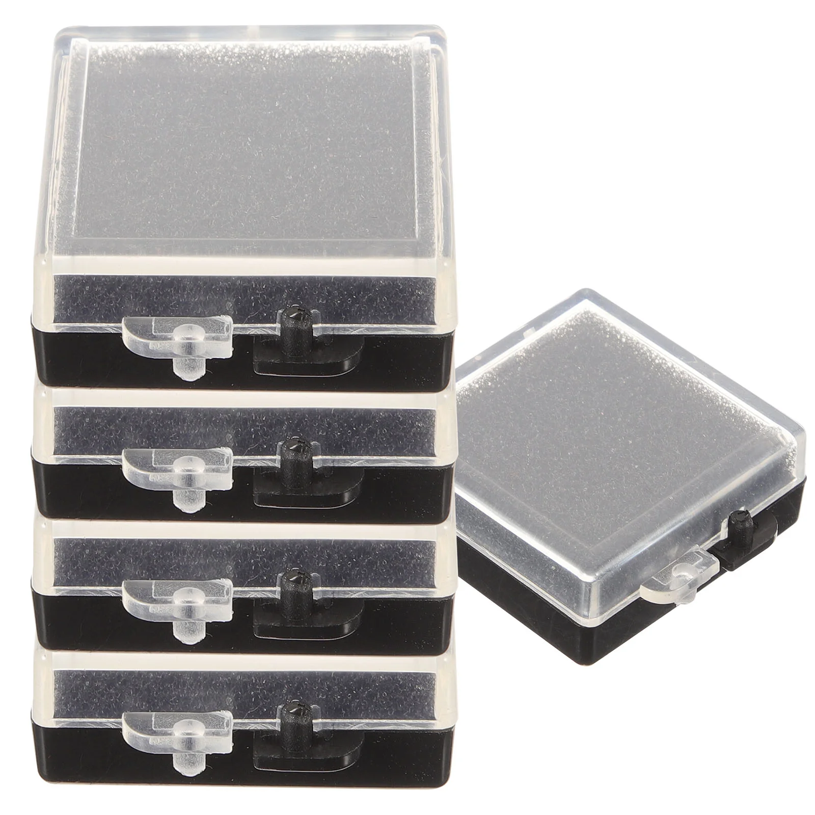 Sponge Box Anti-static Case Plastic Electronic Parts Storage Containers for Chips Component Small Organizer Organizing