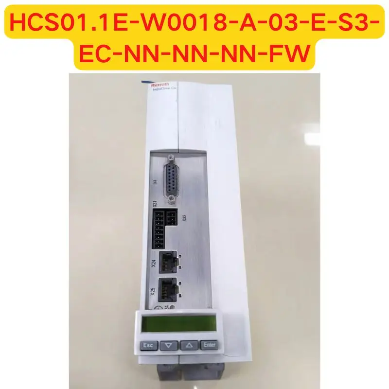 Used HCS01.1E-W0018-A-03-E-S3-EC-NN-NN-NN-FW Driver Excluding Monitor Function Tested OK