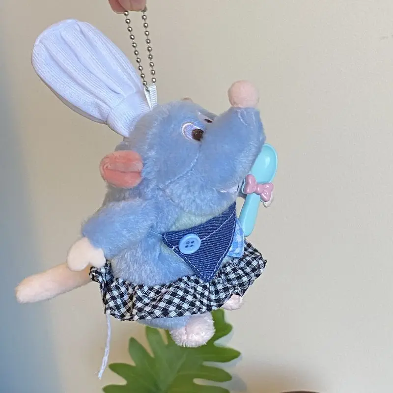 Disney Ratatouille Cowboy Remy Soft Plush Fill Doll Backpack In-Vehicle Hang Ornaments Keychain Decoration Friend Birthday Gift