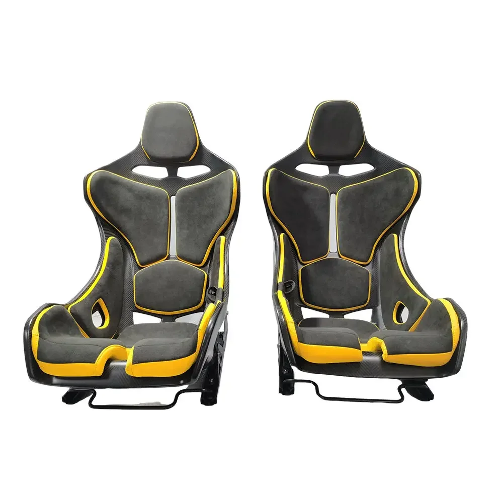 Universal Sports Seat Luxury Car Dry Carbon Fiber Alcantar-GTR R35 Racing Seat