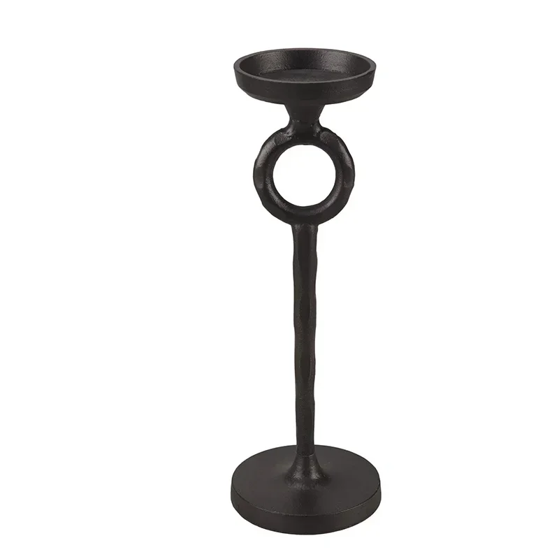 

Vintage House Candle Holder Nordic Halloween Decoration Candle Holder Gothic Metal Swieczniki Dekoracyjne Home Decor