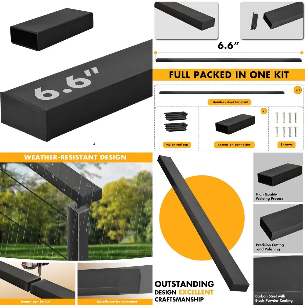 نظام درابزين كابل 304 من الفولاذ المقاوم للصدأ قابل للتعديل للحاجز المستطيل، مناسب لسلالم سطح السفينة والاستخدام الداخلي