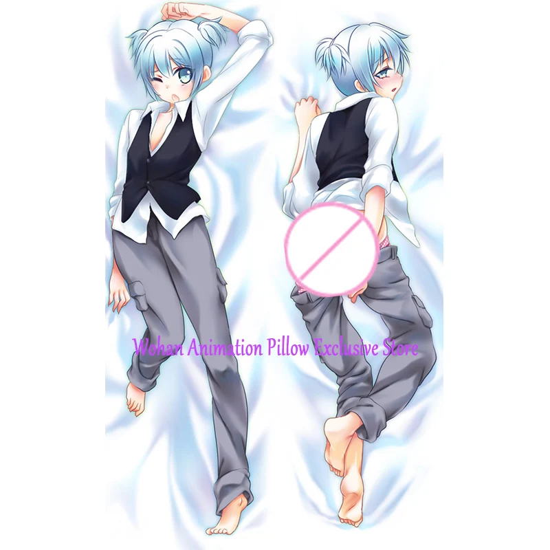 Anime Pillow Cover Dakimakura  Shiota Nagisa   Double-Sided Print Life-Size Body Pillows Cover Adult Case Bedding Gifts