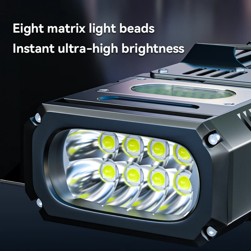 Warsun 12000Lm Powerful LED Flashlight Rechargeable 10000 mAh Torch Light Tactical Lantern Long Shot Hand Lamp For Camping