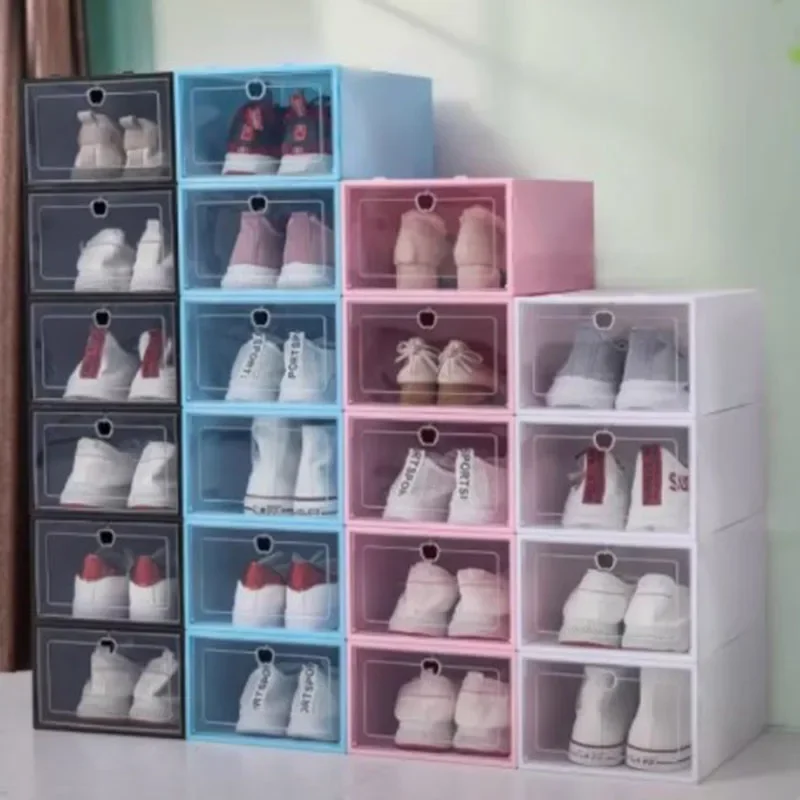 

Dust Proof Minimalist Shoe Cabinet Plastic Indoor Assembled Narrow Dorm Display Shoes Rack Designer Sapateira Hallway Furniture
