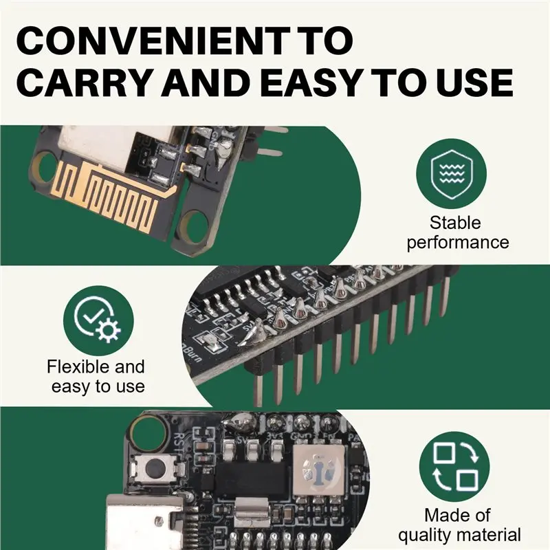 AA08-BW16-Kit Development Board RTL8720DN Dual-Band Wi-Fi Low-Power Bluetooth BLE Module Type-C Interface