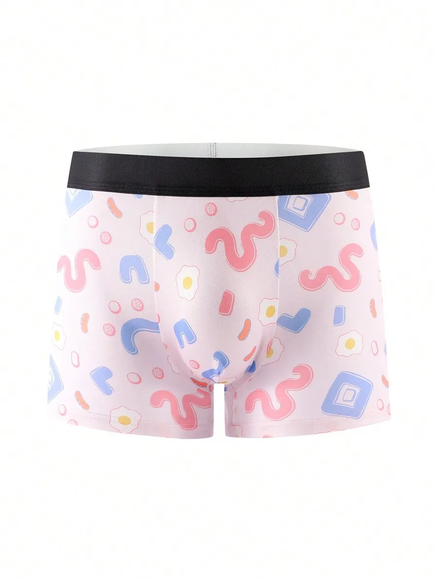 

Mens Random Print Boxer Shorts 3pcs Pack