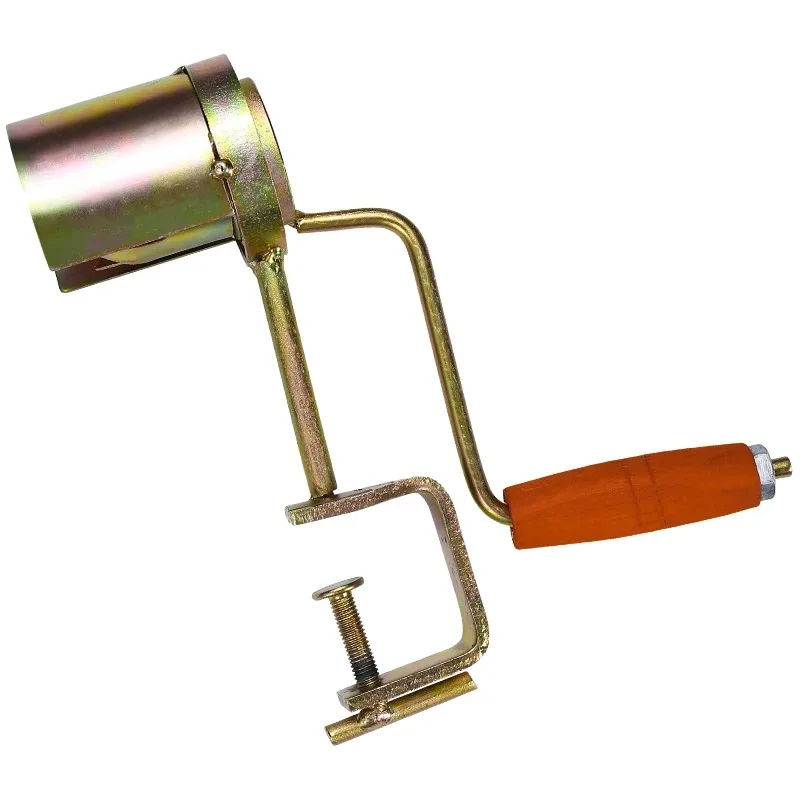 Portable Hand Crank Corn Thresher Manual Maize Sheller Small Farm Crop Processing Tool For Grain Separating Operation