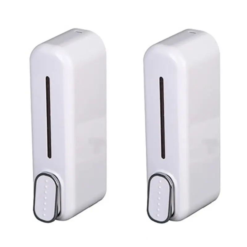 

AB51 Soap Container Shampoo Bath Box Manually Press Wall-Mounted Soap Dispenser