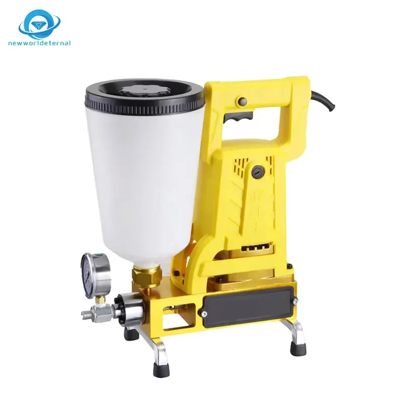 

Waterproof plugging cement machine multi-functional grouter large flow tungsten steel cement grouter high power Grouting Machine