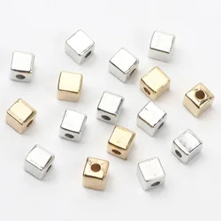 200pcs 3/4/5mm CCB Square Beads Acrylic Loose Spacer Beads For Jewelry Making Handmade Diy Bracelet Necklace Accessories