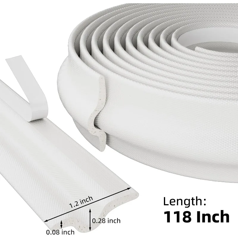 118 Inch T Shape Sash Window Weather Stripping Door Seal Strip