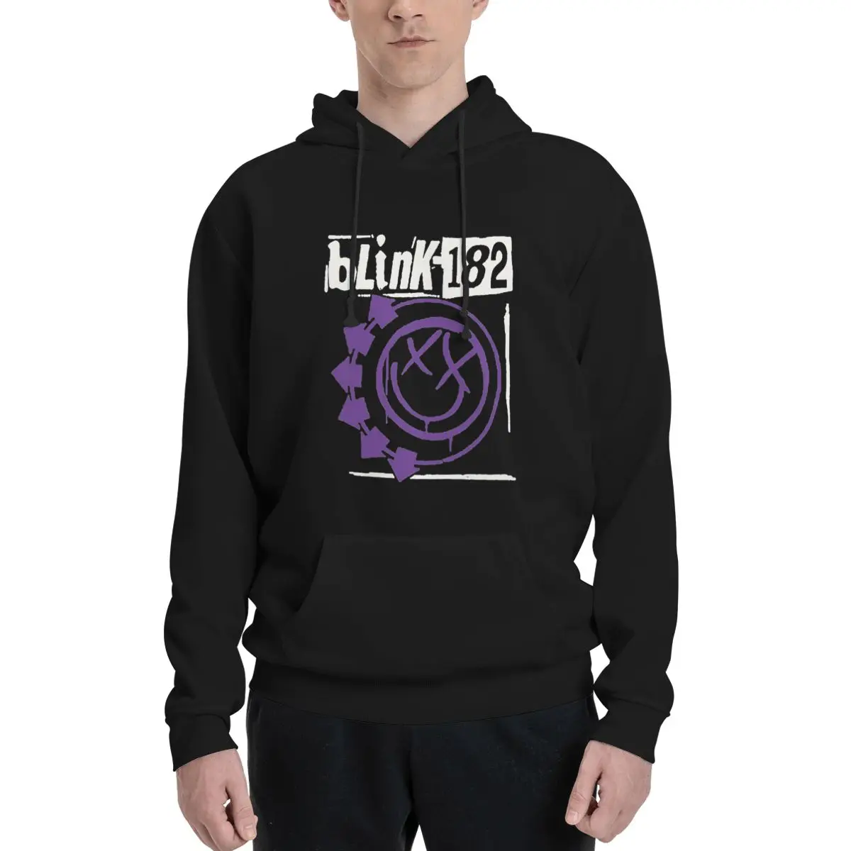 

Blink 182 Punk Smile Hoodies Men's Women Casual Pullover Sweatshirt Fashion Long Sleeve Hooded Autumn Winter