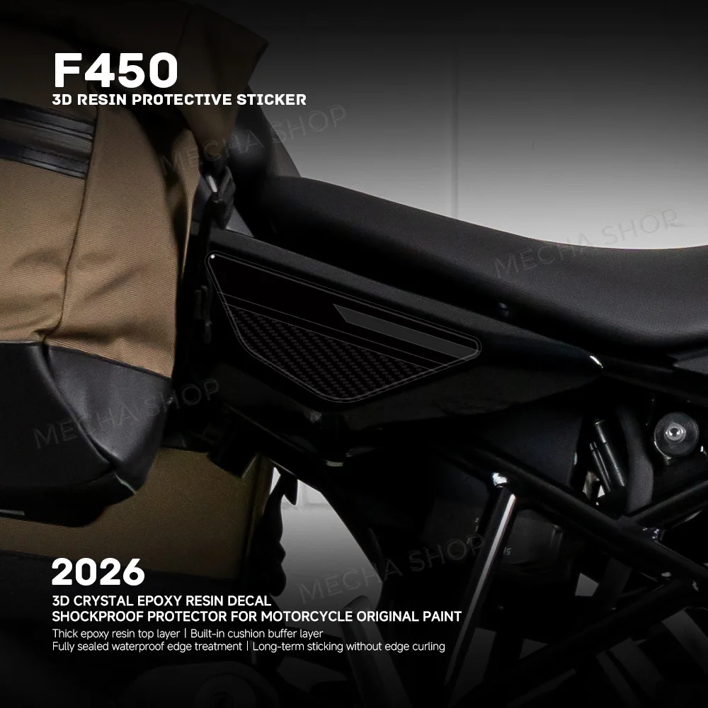For F 450 GS F450GS 2026 Accessories 3D Resin Sticker Protection Kit
