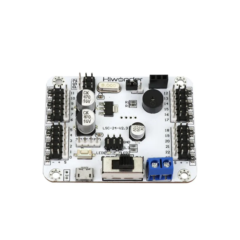 24-channel servo controller/control board, support handle/Bluetooth/MP3 module