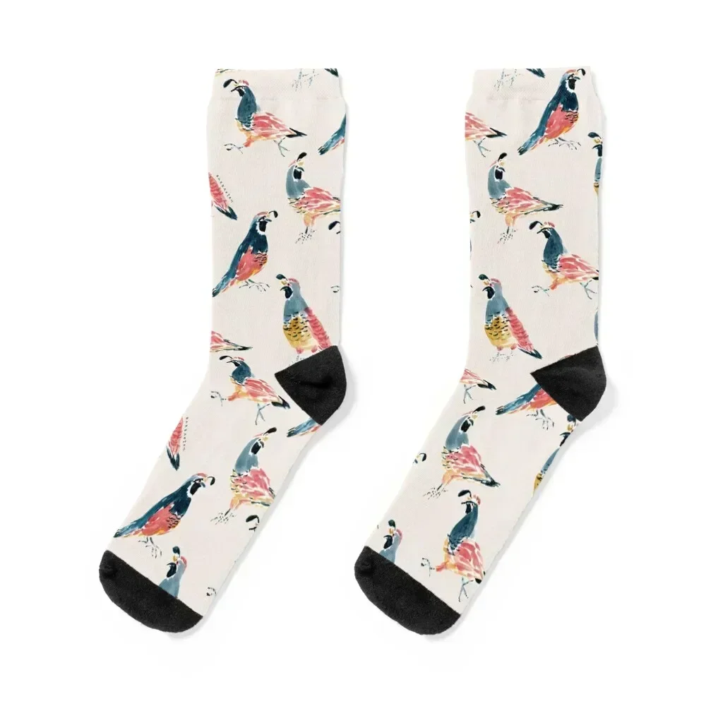 QUAIL O'CLOCK Socks snow anti-slip ankle Socks Women Men's