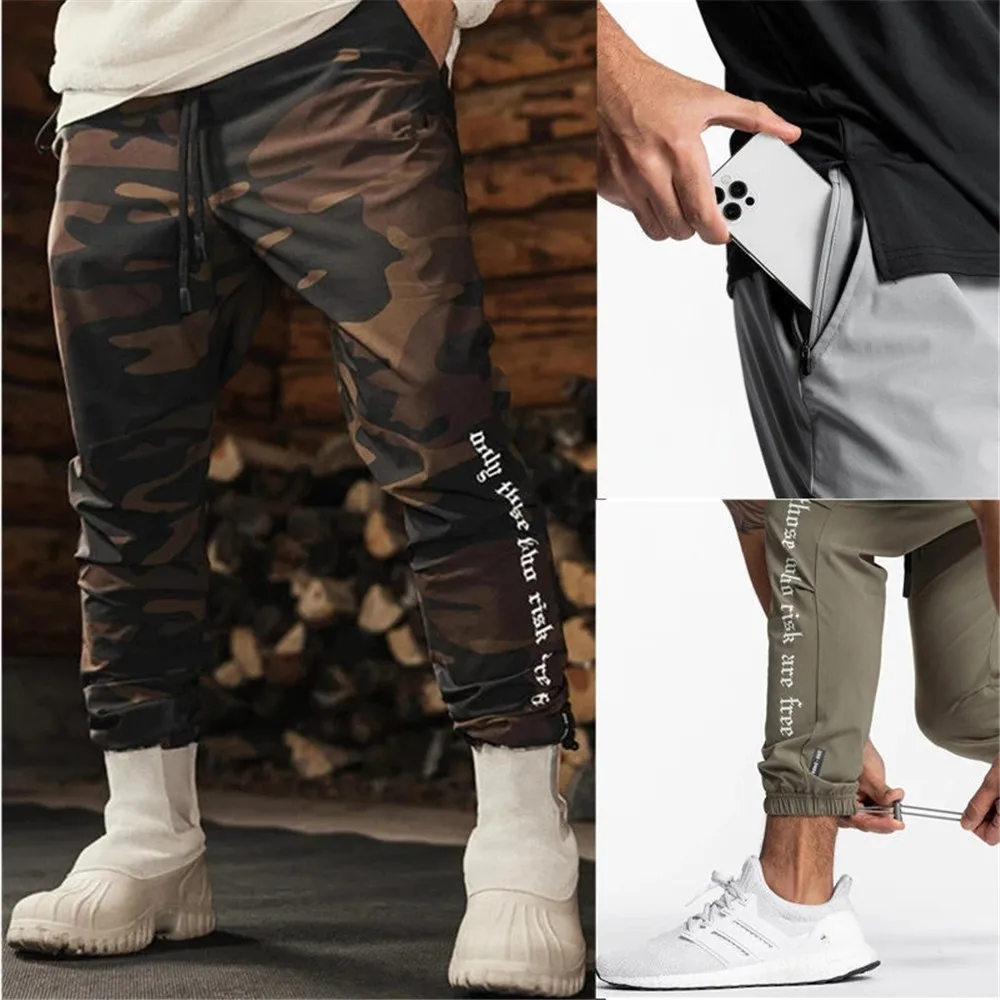 

Camouflage men's trousers 2022 new summer thin section quick-drying men's sports pants outdoor casual pants