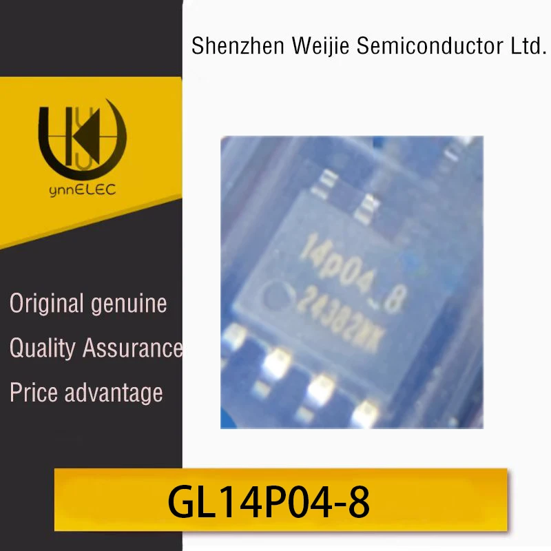 GL14P04-8 Genuine OEM SOP8 P-Channel 40V 13A MOS Field Effect Transistor Chip Marking 14P04-8