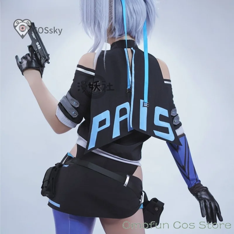 

GFL PA-15 Florence Косплей для девочек Frontline 2: Exilium Default Одежда Платье Костюм Хэллоуин Женский Сексуальный Наряд Для Ролевых Игр Парик