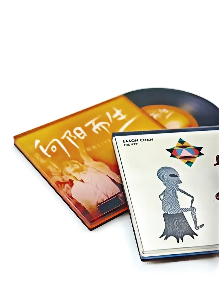 Customized personality Pop NFC vinyl music refrigerator magnet Play Song Necklace DIY Lover Pendant Gift