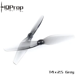 2Pairs HQProp T4X2.5 Propeller 4025 4inch LongRange FPV Props