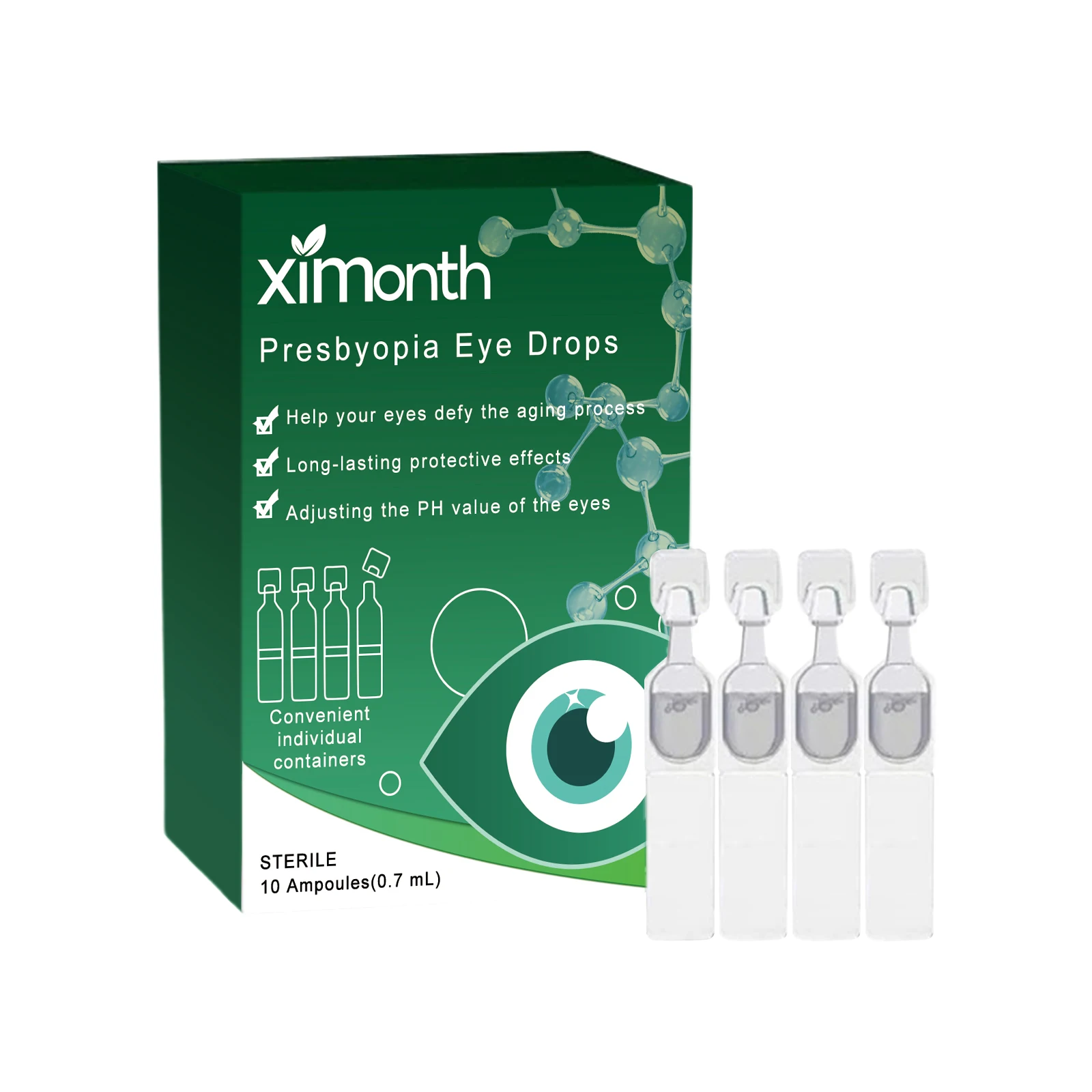 Anti Dry Eye Drops Moisturize Eyeballs Reduce Eye Fatigue Redness Enhance Eyesight Presbyopia Cataract Glaucoma Treatment Drops
